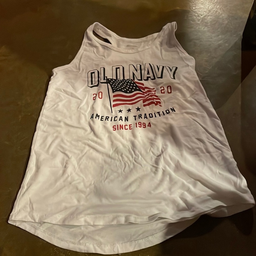 Girls Y tank top, Old Navy Size 10-13